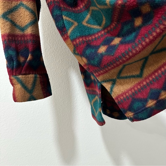 Western Tribal Flannel‎ Fleece Shacket M - Picture 9 of 9